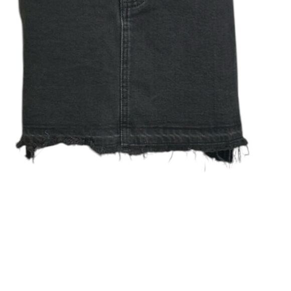 Madewell black Jean mini skirt size 30 - Picture 8 of 16